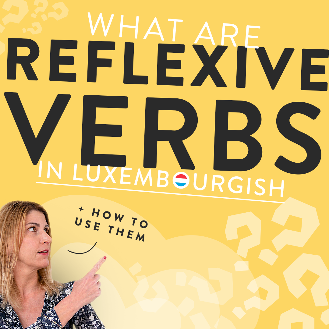 Luxembourgish reflexive verbs