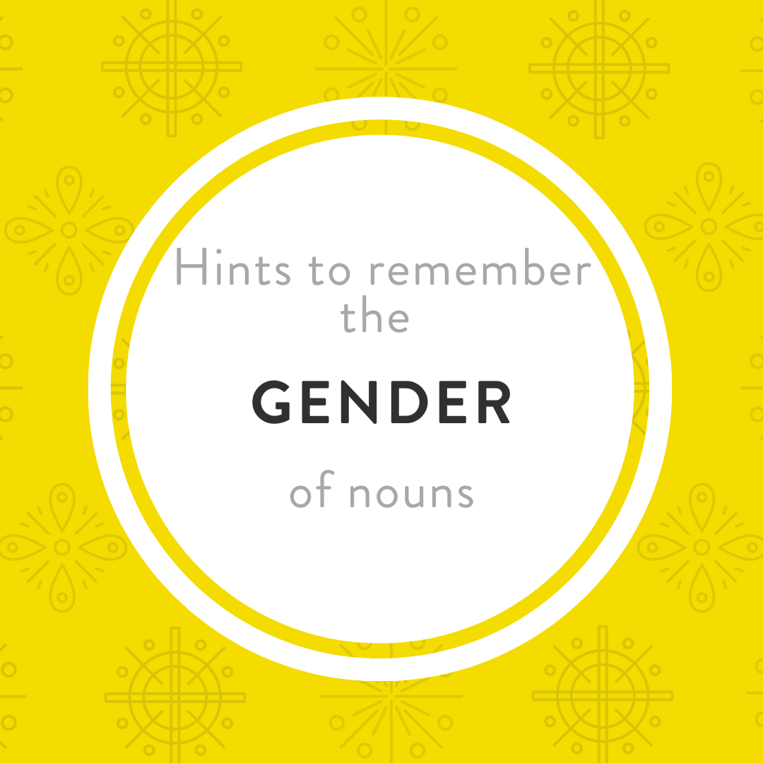 Luxembourgish gender nouns