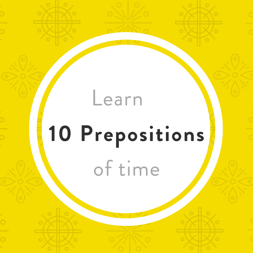 Luxembourgish prepositions time