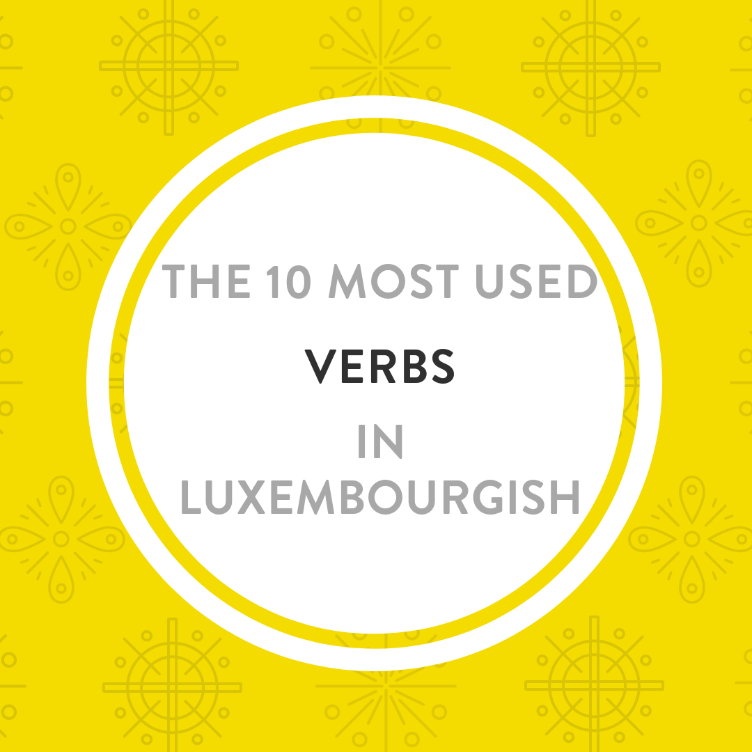 10 most used verbs