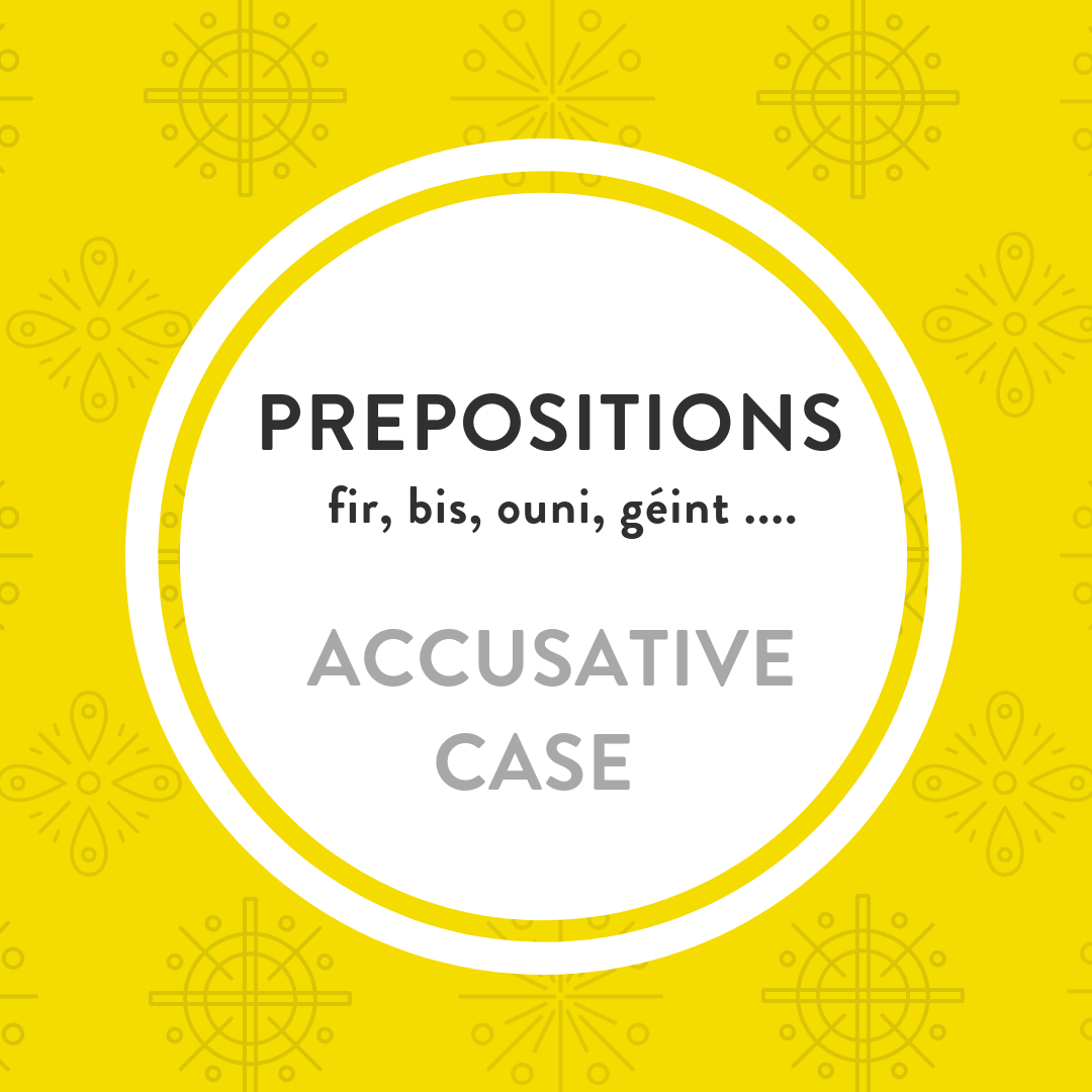 Luxembourgish free lesson accusative prepositions