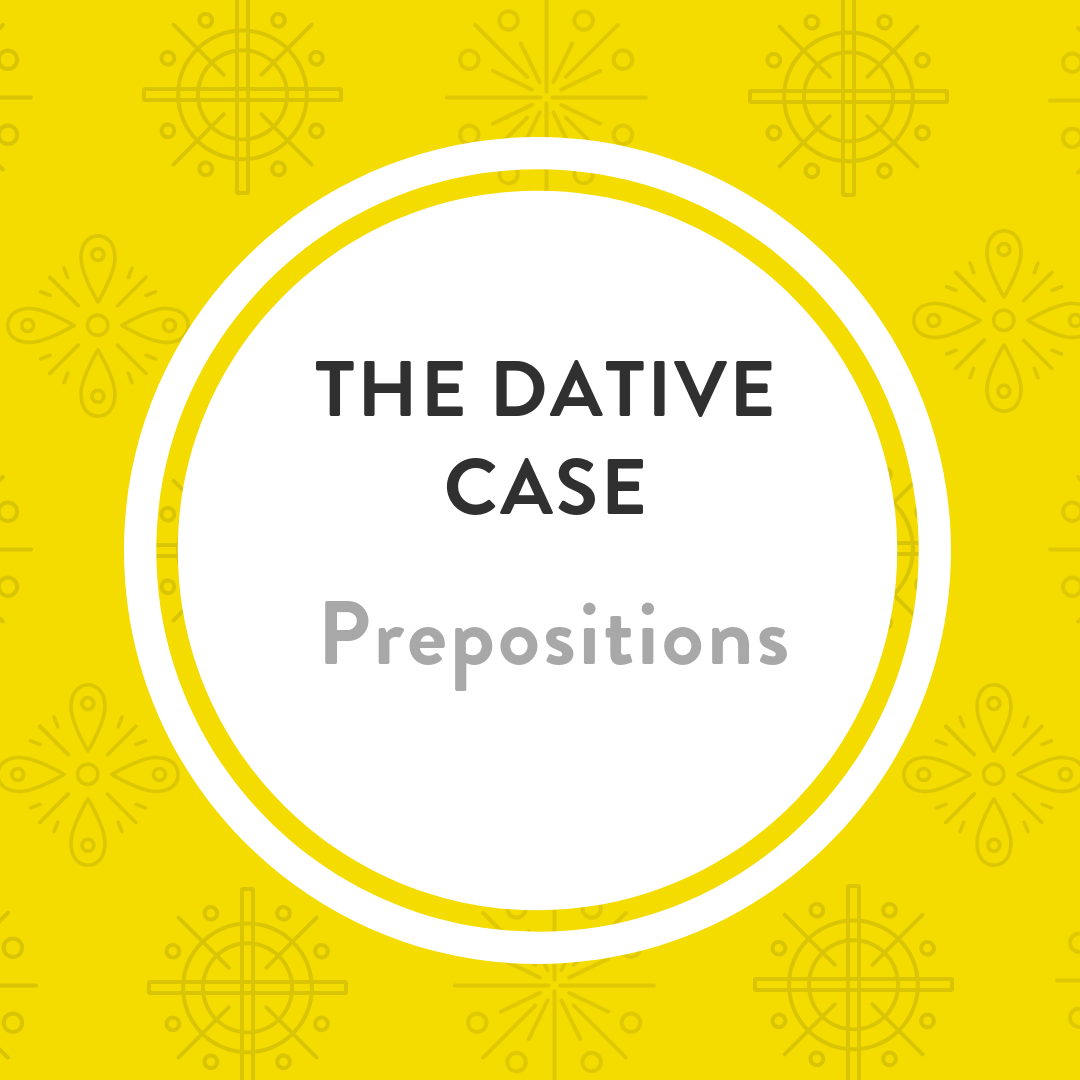 Luxembourgish dative prepositions