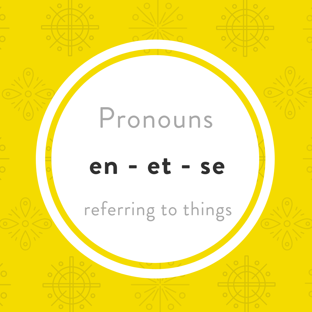 Luxembourgish Pronouns