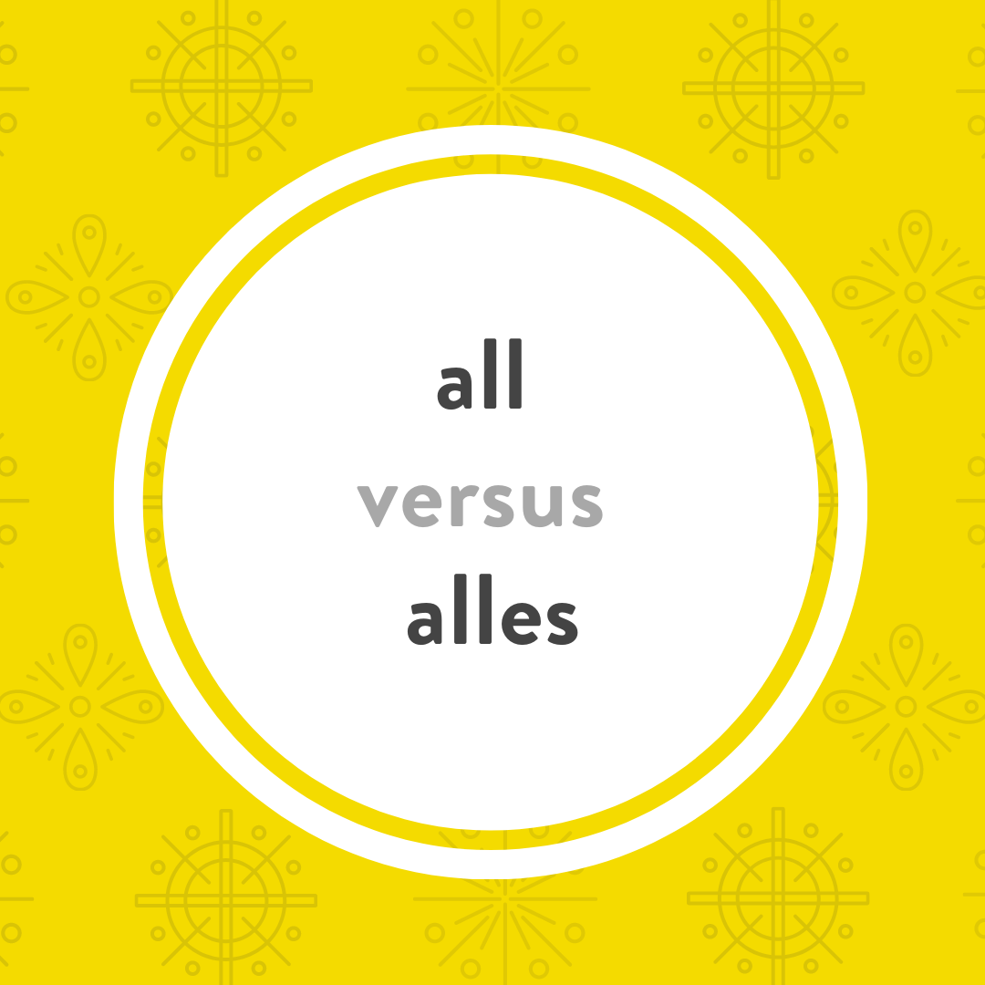 Luxembourgish lesson all alles
